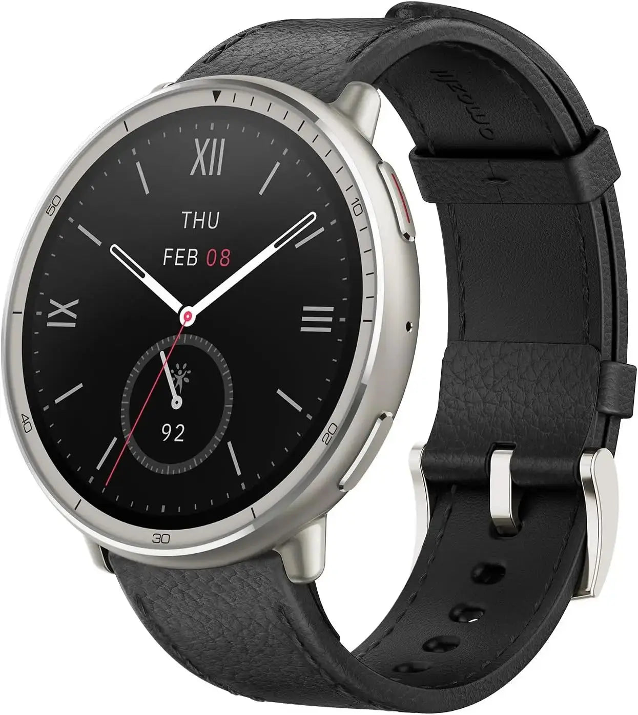 Amazfit Active 2 Smartwatch 44 mm, 10-Tage-Akku-Fitness-Tracker, Schlafüberwachung, GPS-Karten, ab 160 Sportmodi, für Android iPhone