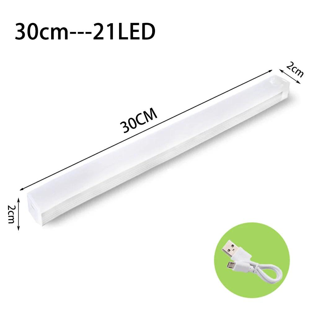 LED Motion Sensor Licht Drahtlose LED Nachtlicht Typ C Wiederaufladbare Licht Schrank Garderobe Lampe Treppe Hintergrundbeleuchtung Für Küche