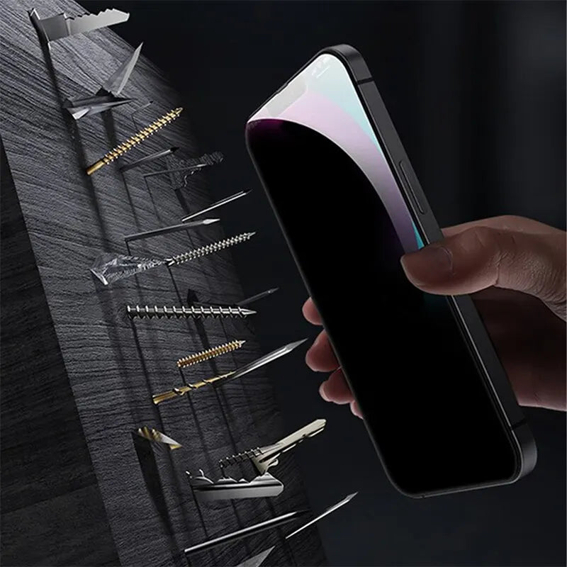 4 Stück Sichtschutz folie für iPhone 14 pro max 14 plus Anti-Spion-Glas für iPhone 13 15 12 11 Pro max 13 Mini gehärtetes Glas