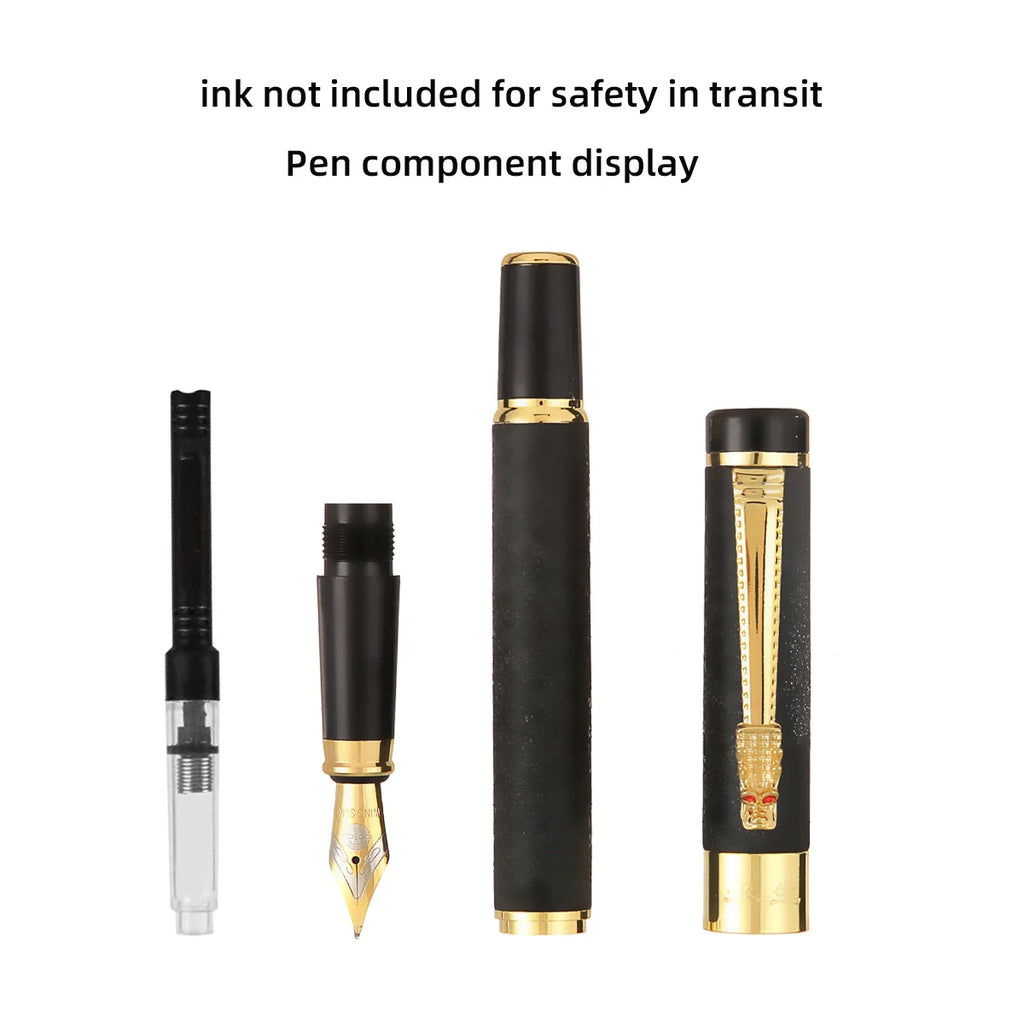 1 Stück Scrub-Metallstift, Lidium-Spitze, mittlere Größe 0,5 mm, Büro-Schüler für Männer und Frauen, tägliches Schreiben, bester Füllfederhalter,