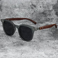 Sonnenbrille für Männer und Frauen, trendige Retro-Holzmaserung, polarisierte UV-Schutzbrille, Radfahren, Outdoor, Straßenfotografie, Sonnenbrille