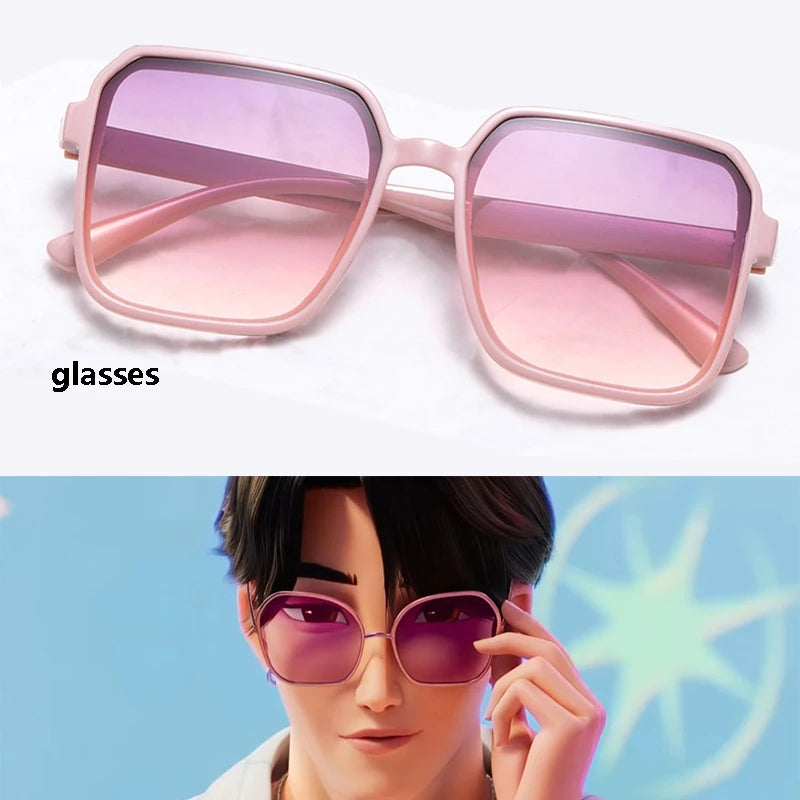 Neue Sonnenbrille K-Pop Dämonenjäger Saja Jungen Jinu Cosplay Brille Halloween Weihnachten Outdoor-Sport Radfahren Skifahren Brille