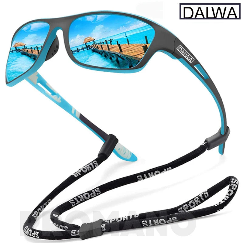 Dalwa Polarisierte Angeln Sonnenbrille Herren Driving Shades Männliche Sonnenbrille Wandern Klassische UV400 Brillen