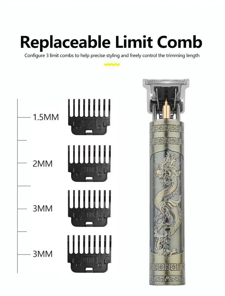 Retro T9 Original Haarschneidemaschine Set Jacken Trimmer Herren Elektrorasierer Male Lence Pro Barber Rasierer für empfindliche Bereiche