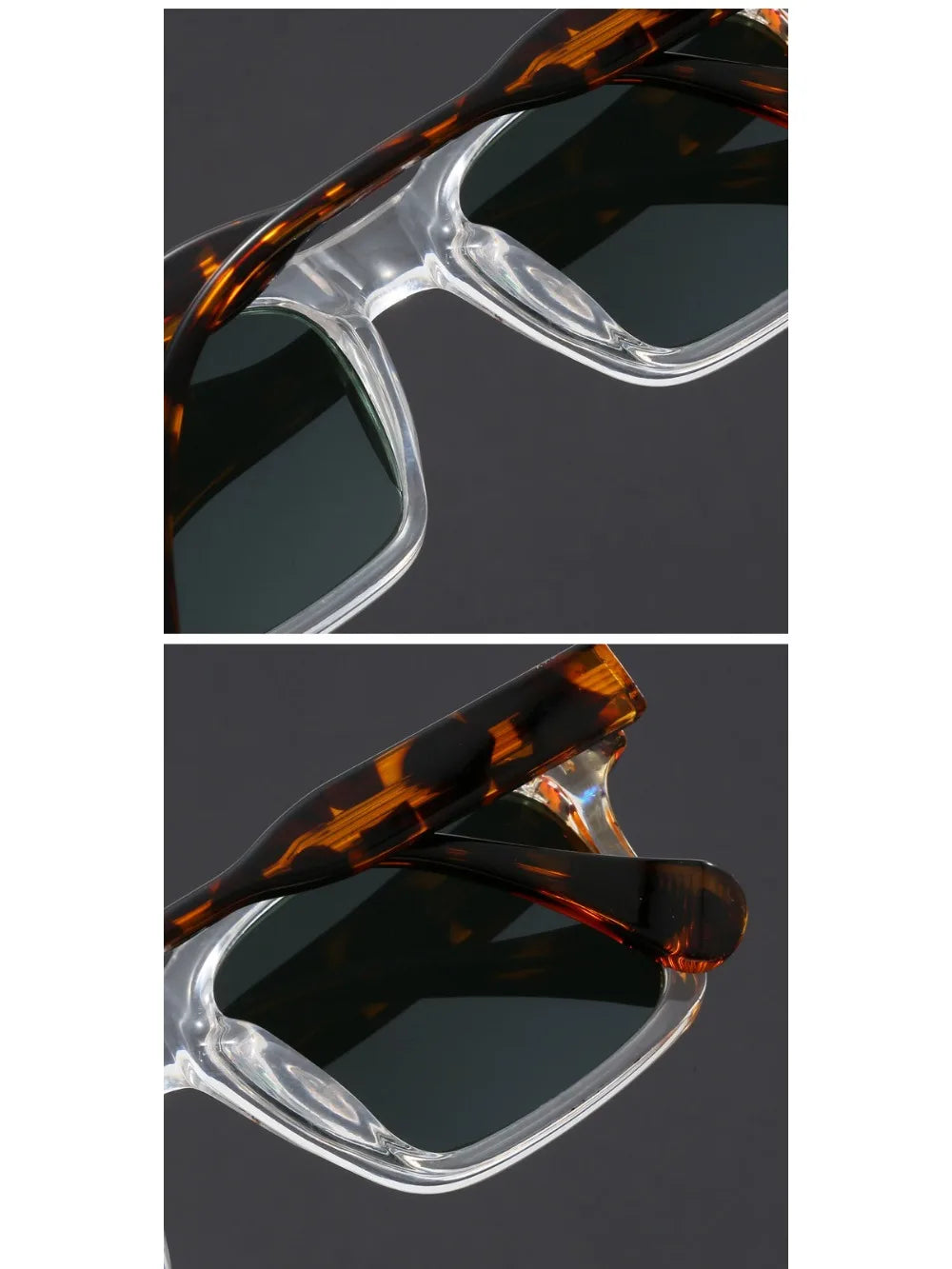 Sonnenbrille Mann Polarisierte Sonnenbrille Frau Luxus Marke Vintage Acetat Rahmen Grün Fahrer Brille