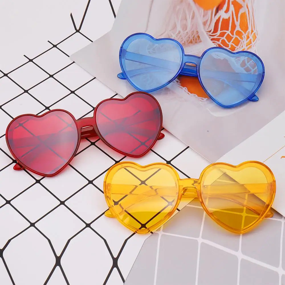 Herz Sonnenbrille für Frauen Männer Randlose Gradienten Sonnenbrille UV400 Weibliche Sommer Shades Luxus Marke Design Damen Brillen 2025