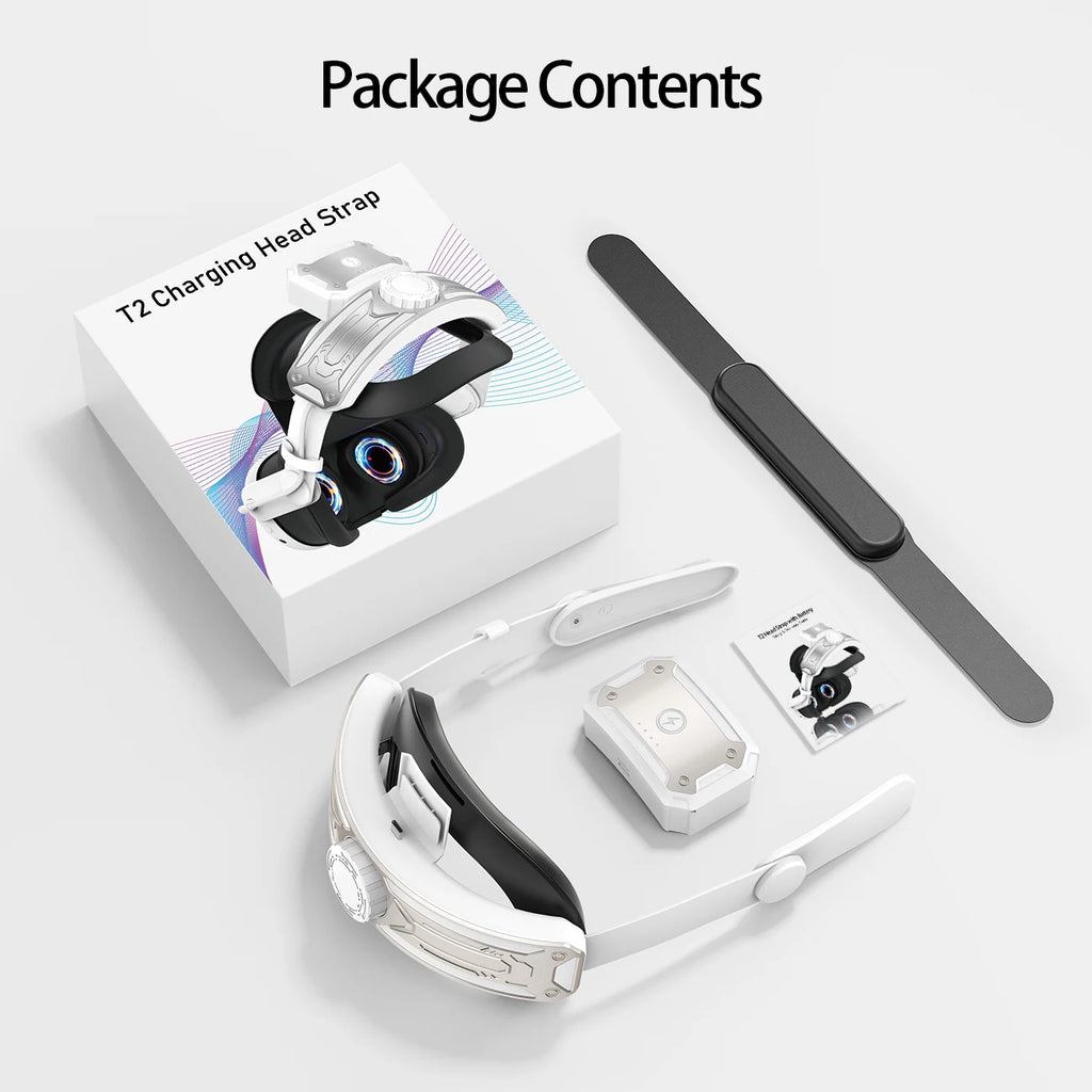 Kopfband mit Akku für Meta/Oculus Quest 2, verstellbares Elite-Gurt-Ersatzzubehör für Oculus/Meta Quest 2