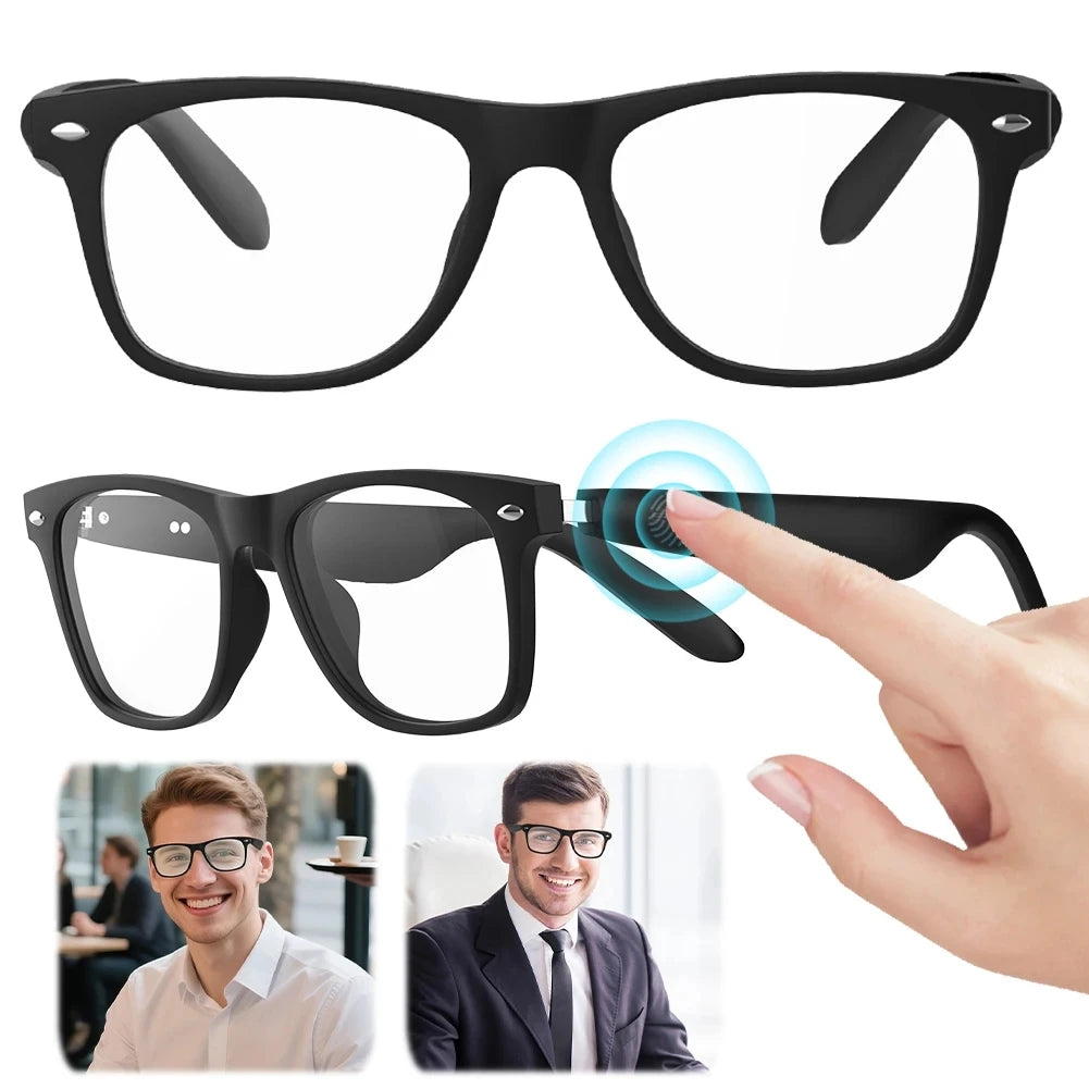 Intelligente Brille, Bluetooth-Anruf, Outdoor-Sport-Kopfhörer, KI-Sprachnavigation, photochrome Linse, wasserdichte Anti-UV-Smart-Sonnenbrille