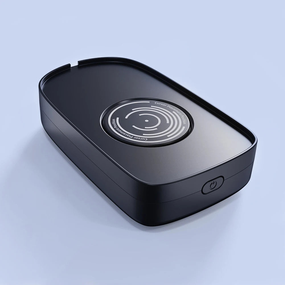 Mouse Mover Jiggler mit Knopf, automatischer Mausbewegungssimulator, 5 V, 1 A, kabelgebundene kabellose Maus, kompatibel zum Erwachen des Computers