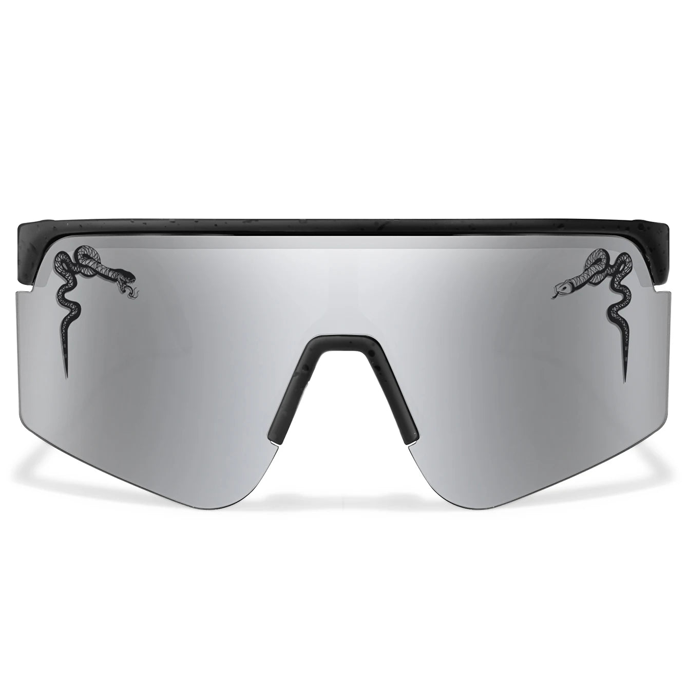 Herren Damen Radsport-Sonnenbrille Große Linse Winddicht UV400 Schutzbrille Outdoor-Sport Laufen Klettern Fahrrad MTB Brille