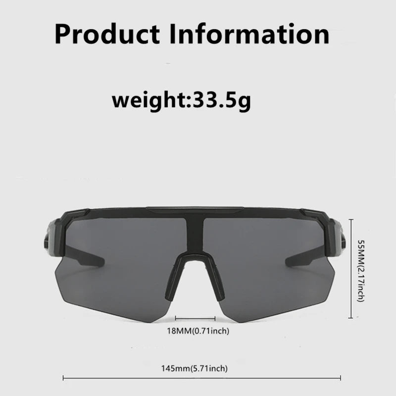 Sonnenbrille für Männer Sport Fahrrad Brille Fahrrad Mountainbike Wandern Camping Golf UV-Schutzbrille Frauen Baseball