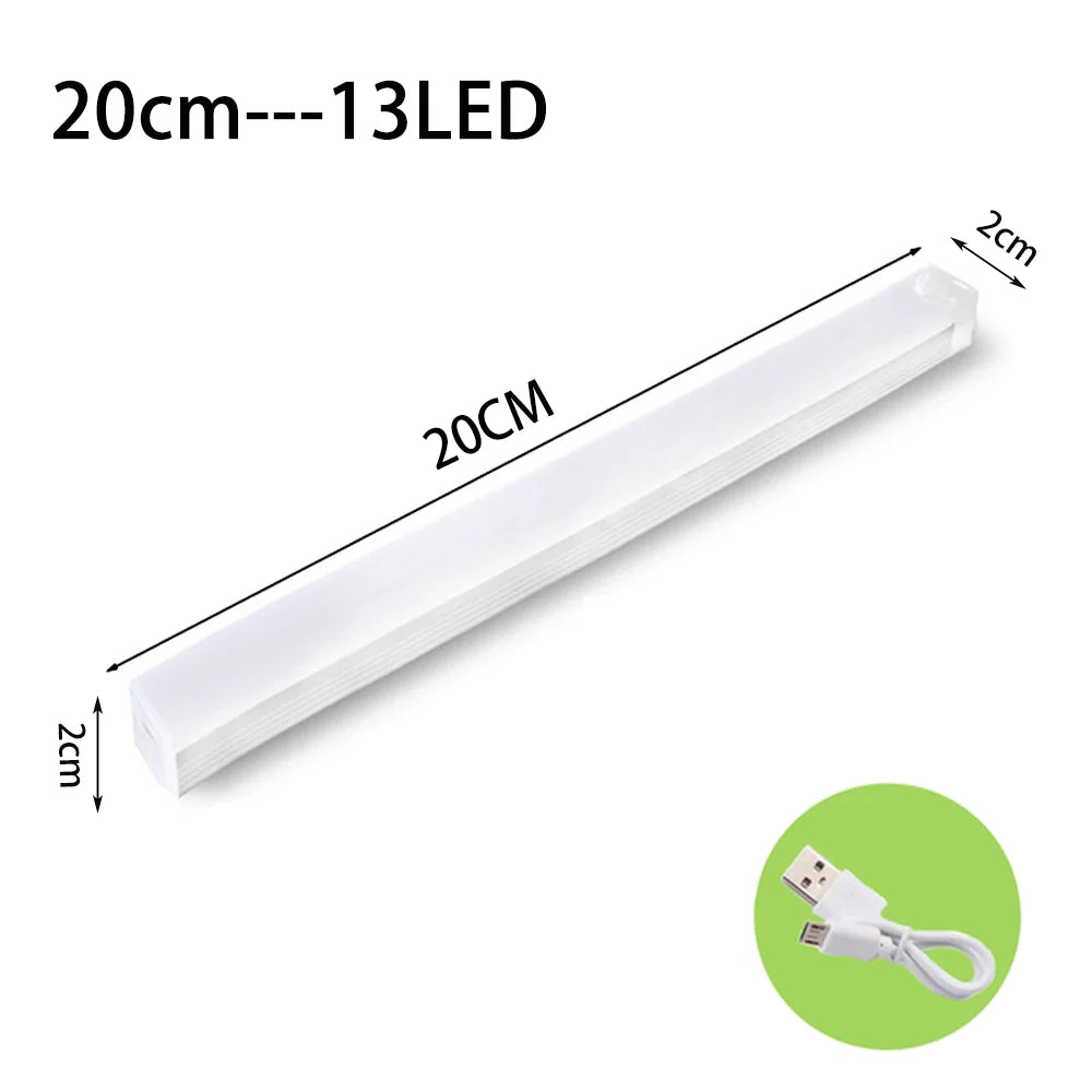 LED Motion Sensor Licht Drahtlose LED Nachtlicht Typ C Wiederaufladbare Licht Schrank Garderobe Lampe Treppe Hintergrundbeleuchtung Für Küche