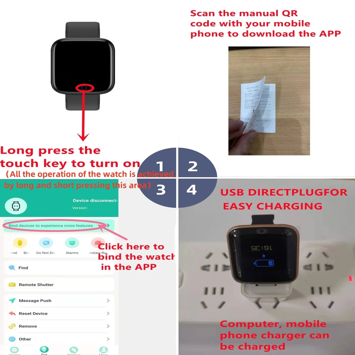 Smart Uhr Für Frauen Männer Armbanduhr Bluetooth Verbunden Telefon Player Musik Fitness Sport Armband Schlaf Monitor Digitale Uhren