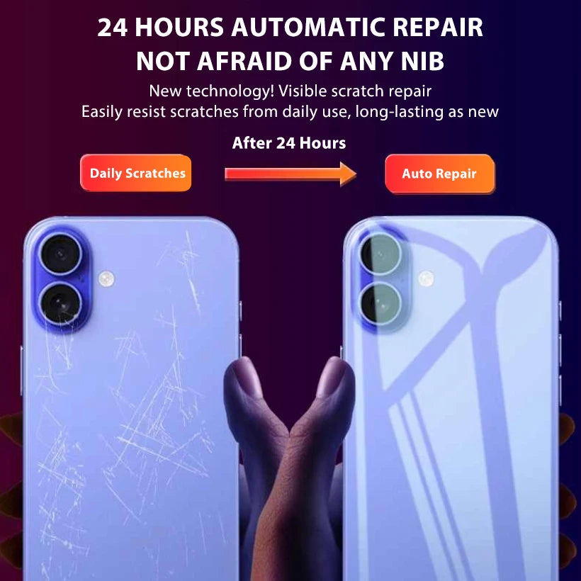 4-1Pcs Zurück Hydrogel Film Für iPhone 16 15 Pro Max 13 14 12 11 XS XR 7 8 plus Soft Clear Screen Protector Telefon Zubehör