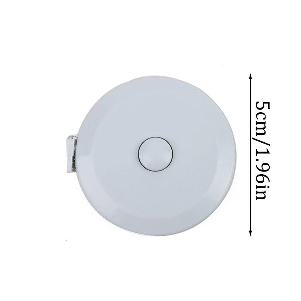 1PC/15PCS 1,5 m Kleines Maßband Tragbare Student Weiches Leder Drei Messung Kleidung Automatische Recycling