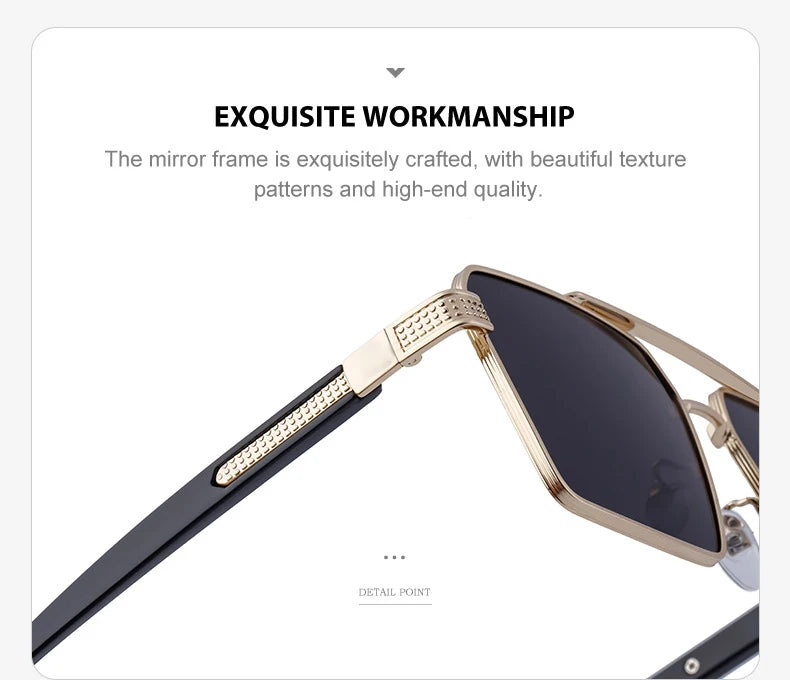 2023 quadratische Sonnenbrille für Männer Luxus Sonnenbrille Frauen trend ige Vintage Mode Brille Sonne Gafas de Sol Hombre Lünette Soleil Femme