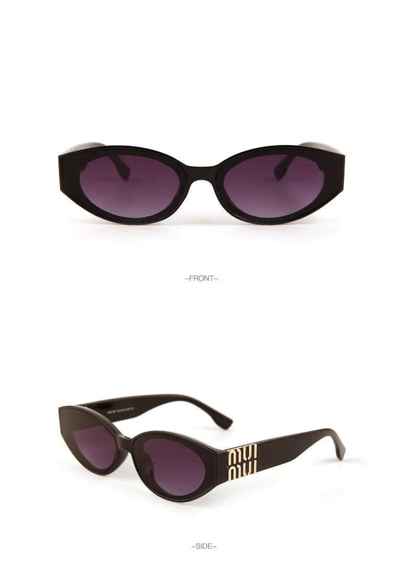 2025 Glamouröse Mode-Sonnenbrille für Damen Luxuriöse Ovale Designer-Brille für Herren Trendige Klassische Marken-Unisex-Brille UV400-Schutz