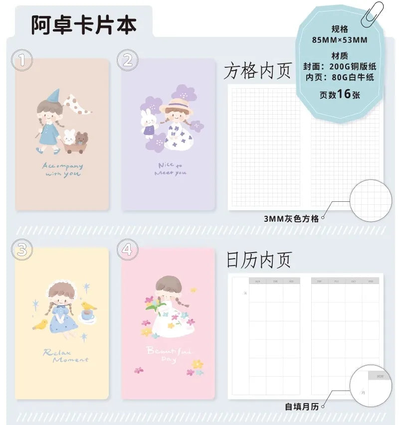 ZZOTON's Daily Wear, Washi Pet Tape, gestanzter Aufkleber, Rollenpapiermaterial