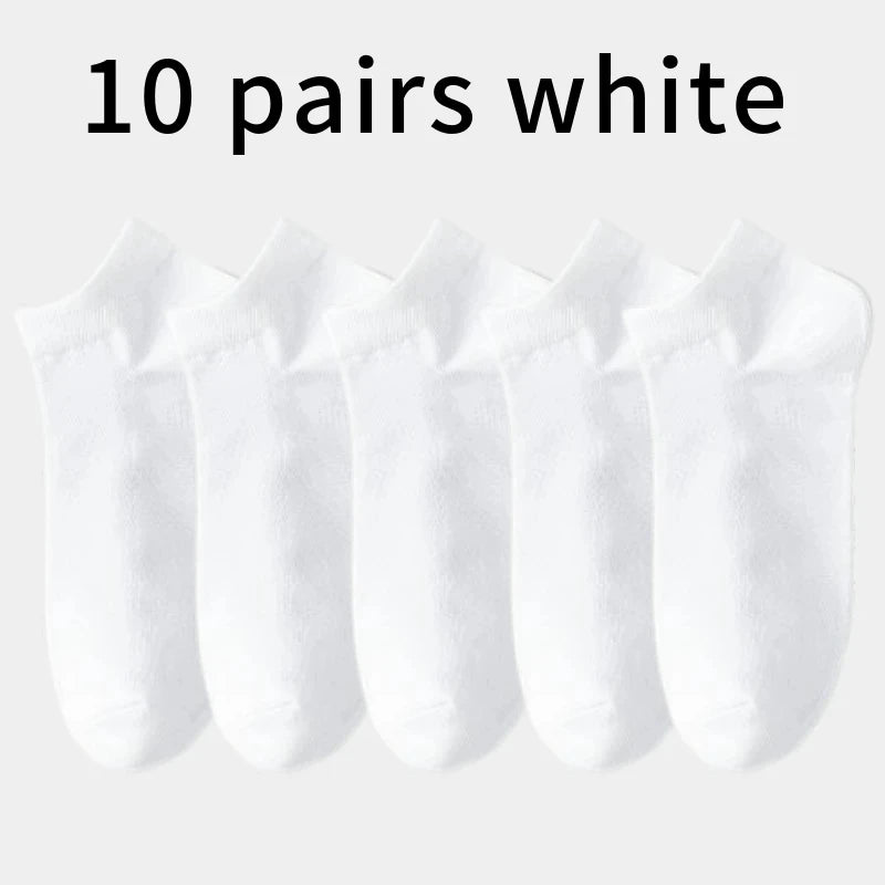 5Pairs Atmungsaktive Baumwolle Sport Strümpfe Männer Bambus Faser Herbst und Winter Männer Socken Schweiß Absorption Deodorant Business Sox
