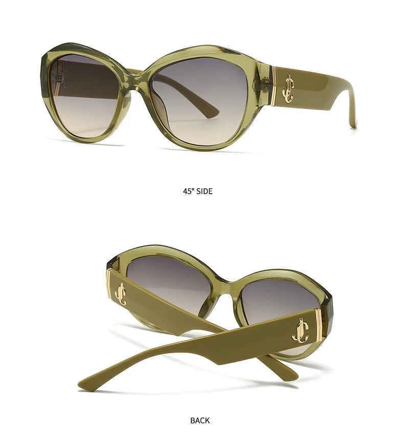 2025 neue Moderne Sonnenbrille Frauen Männer Ins Internet Celebrity Modell Cat Eye Sonnenbrille Weibliche Klassische Goggle Gafas De Sol UV400