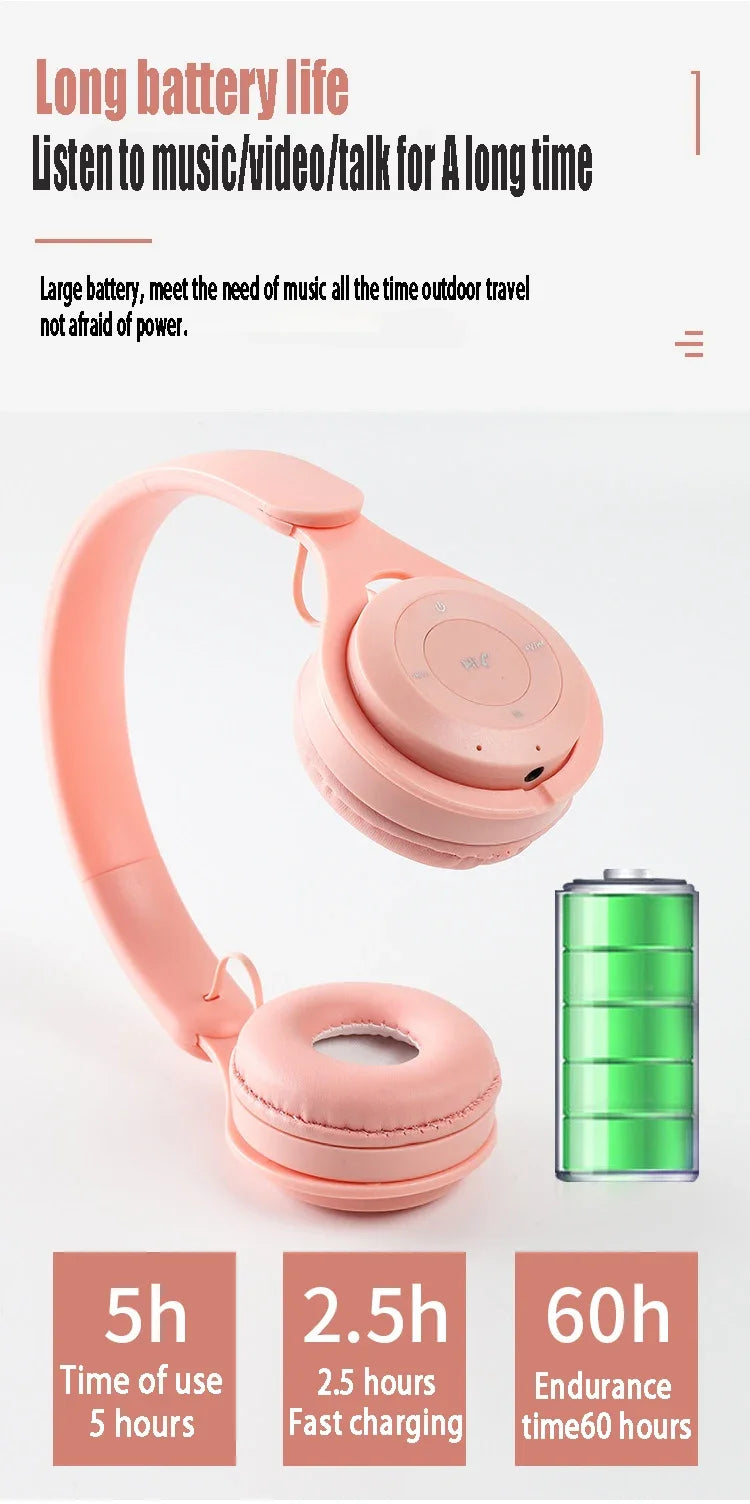 Stereo Y08 Headset 5,3 Bluetooth Headset Klapp Drahtlose Sport Kopfhörer Gaming Headsets Over-Ear Kopfhörer für Android ios