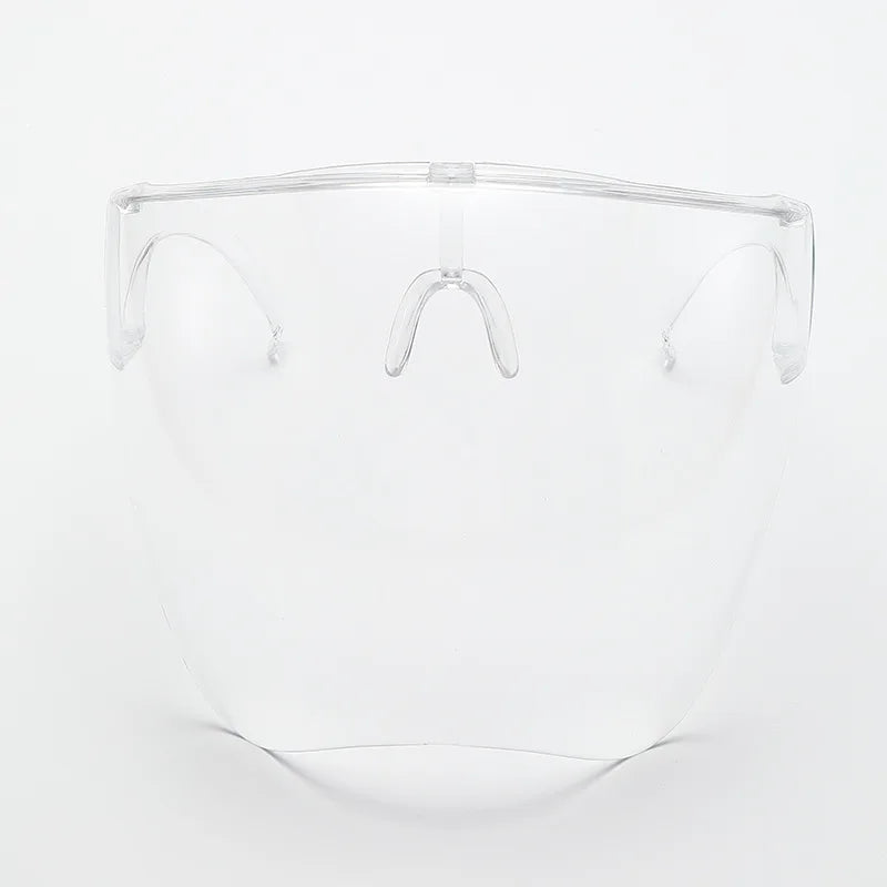 Vollgesichts-Sonnenbrille, Maske für Damen und Herren, schützende Gesichtsschutzbrille, bedeckte kugelförmige Linse, Anti-Spray-Fahrrad-Sonnenbrille