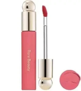Rare Beauty Neuer exquisiter glänzender Lipgloss, glänzendes flüssiges Pulver, Bluesher Sun Kissed Cheeks und wässrige Lippen, Lippenstift-Kosmetik