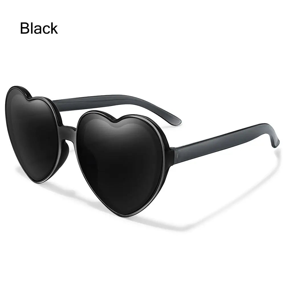 Herz Sonnenbrille für Frauen Männer Randlose Gradienten Sonnenbrille UV400 Weibliche Sommer Shades Luxus Marke Design Damen Brillen 2025