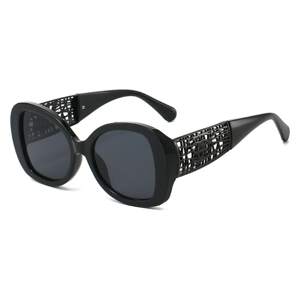 Vintage Luxus Designer Quadrat Sonnenbrille Für Frauen Männer Mode Übergroßen Retro Sonnenbrille Im Freien Fahren Retro Schatten UV400