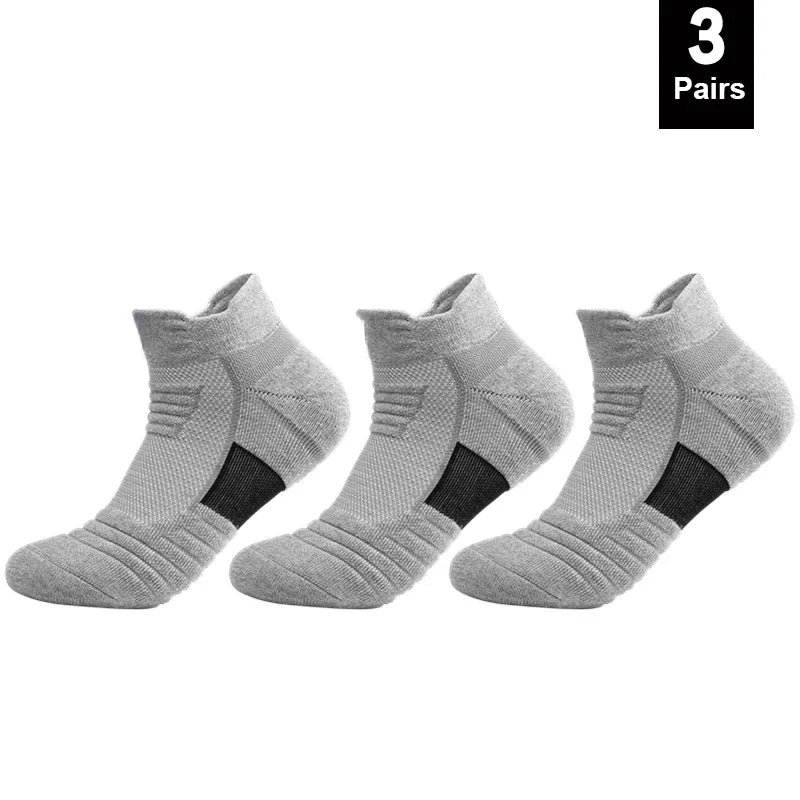 1/3 Pairs Anti-slip Fußball Socken Männer Baumwolle Socke Kurze Lange Röhre Fußball Basketball Sport Socken Atmungsaktive Deodorous socke 39-45