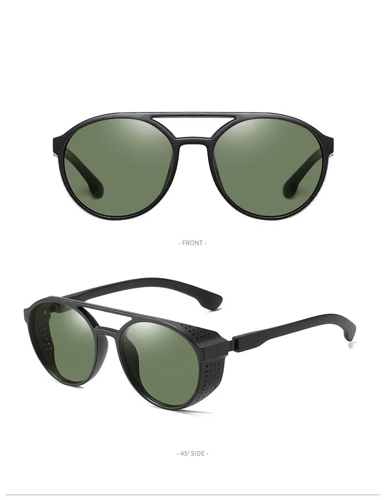 Anti-Blend-Oval-verschreibung pflicht ige Myopie-Sonnenbrille fertig männliche weibliche bunte Linsen-Dioptrien brille 0-150-171 bis-0,5