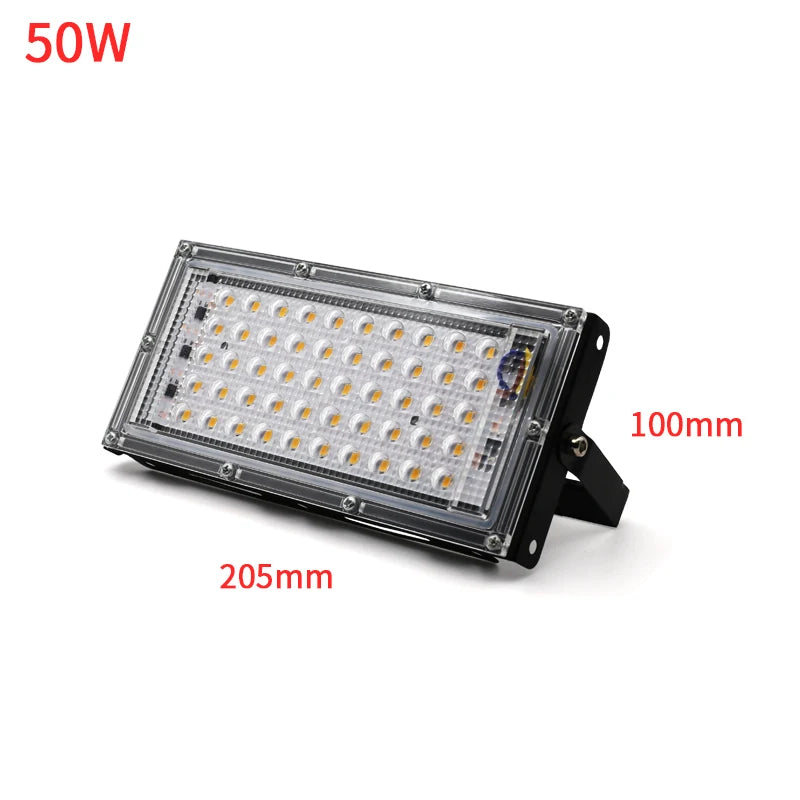 LED Flutlicht 50W 100W 150W IP65 Wasserdicht 220V 240V Outdoor Flutlicht Scheinwerfer LED Reflektor straße Lampe Garten Beleuchtung