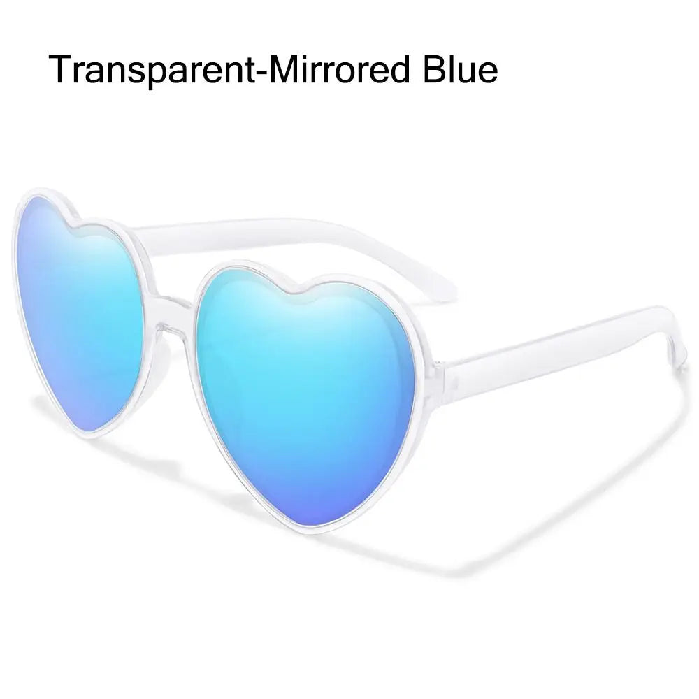 Herz Sonnenbrille für Frauen Männer Randlose Gradienten Sonnenbrille UV400 Weibliche Sommer Shades Luxus Marke Design Damen Brillen 2025