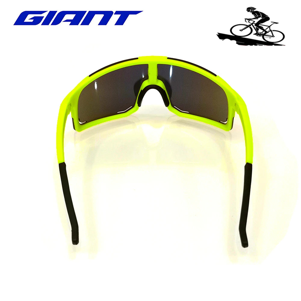 Riesige Fahrrad-Sonnenbrille in professioneller Qualität – UV-Schutz, blendfrei, stoßfest, Outdoor-Sportarten mit Etui