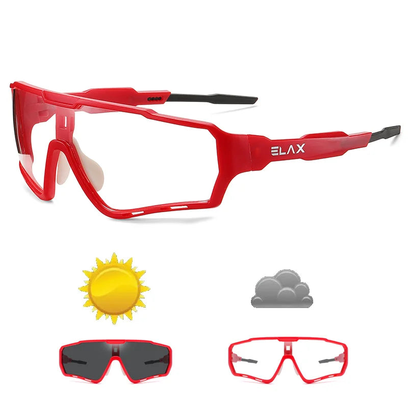 Photochrome Sonnenbrille Männer Frauen Sonnenbrille Angeln Brillen UV400 Radfahren Wandern Outdoor Sport Brille