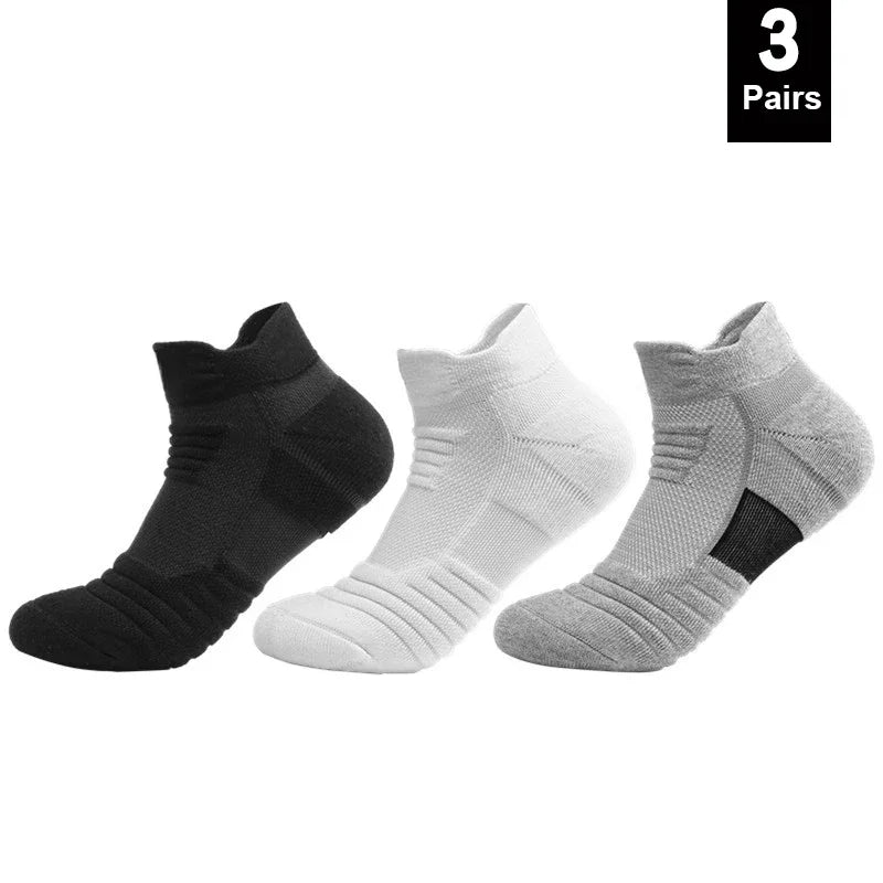 1/3 Pairs Anti-slip Fußball Socken Männer Baumwolle Socke Kurze Lange Röhre Fußball Basketball Sport Socken Atmungsaktive Deodorous socke 39-45