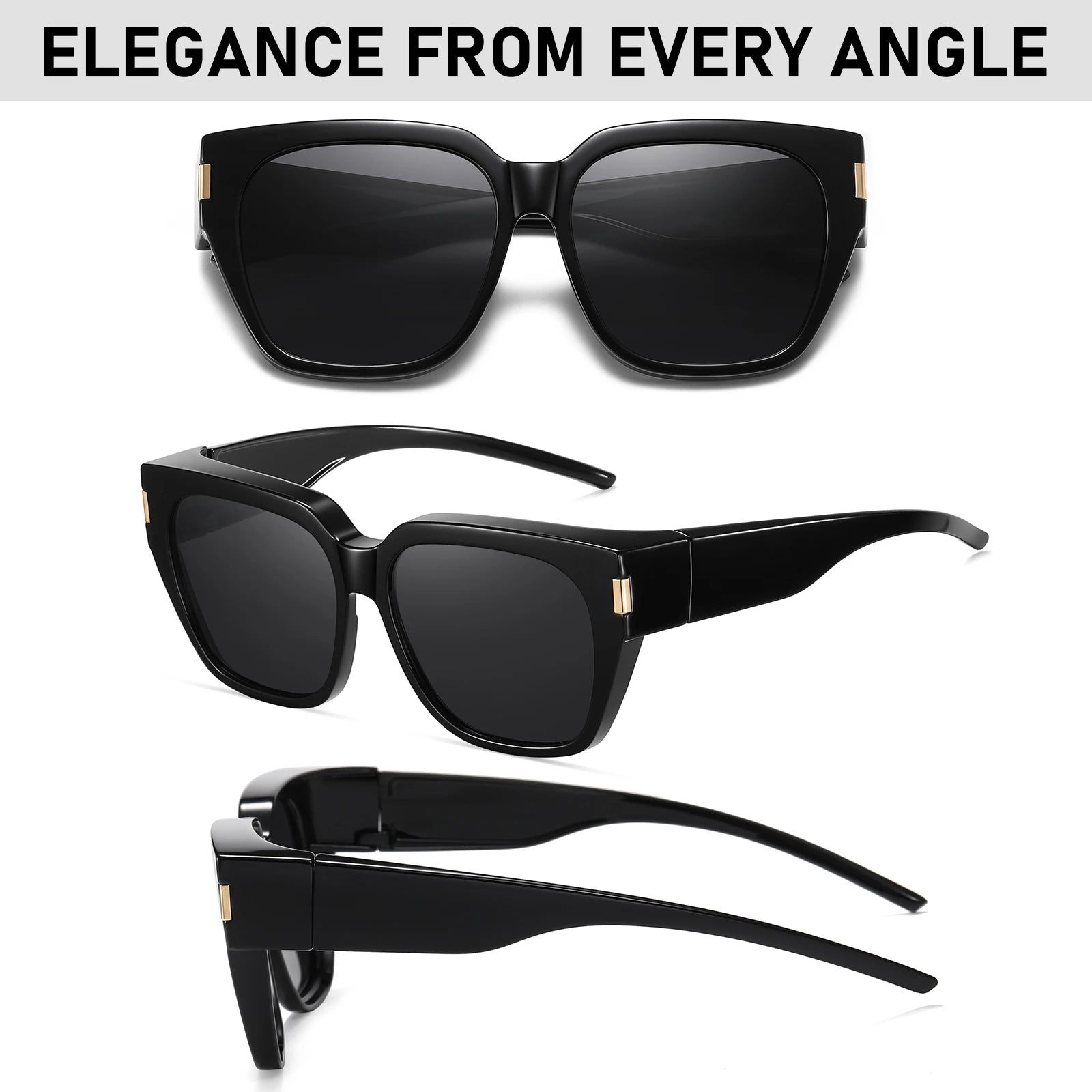 Sonnenbrille nset, Blends chutz brille, polarisierte Sonnenbrille für Myopie, Anti-UV-Sonnenbrille