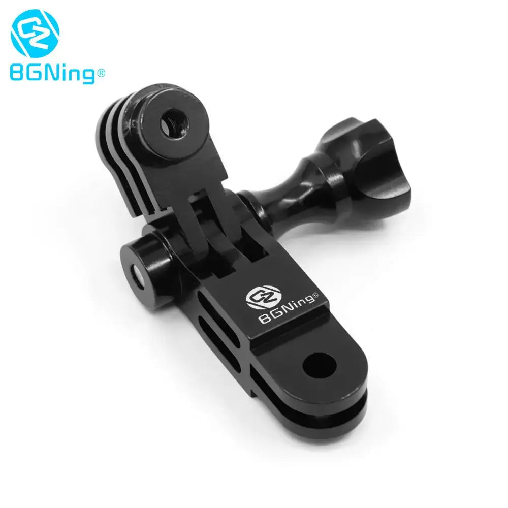 CNC-Aluminium-Drei-Wege-Schwenkarm-Montageadapter für GOPRO Hero 13 12 11 10 Session Yi SJcam EKEN Sony DJI Action Kamerastativ