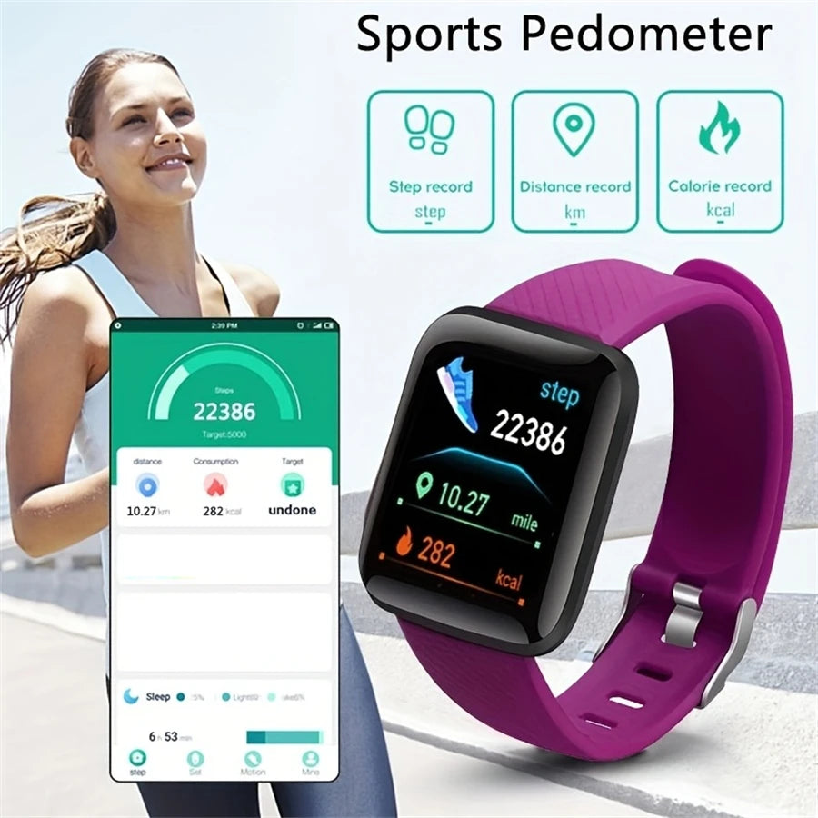Smartwatch Männer Frauen Armbanduhren Smart Uhr Nachricht Fitness Monitor Armband Geburtstag Geschenk Elektronische Uhr Für Android IOS