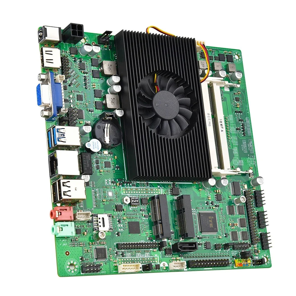 JINGSHA itx-4200U mini itx Motherboard Onboard Intel i5 4200U CPU Dual Channel DDR3 RAM Industrie-Motherboards