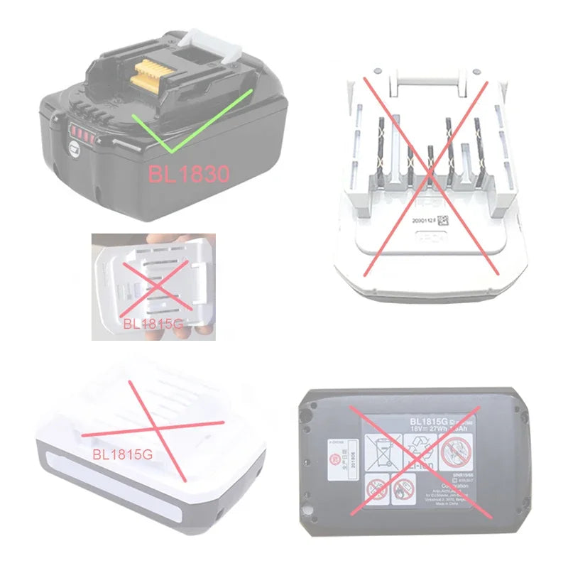 Bat618 Adapter Konverter Für Bosch 18V Batterie Für Makita Für Milwaukee Für Dewalt Für Hitachi Für Metabo Für AEG RIDGID maschine