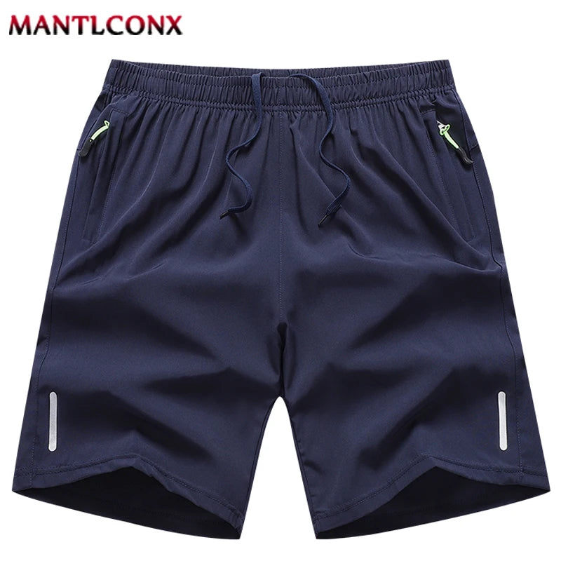 Sommer Herren Shorts Coole Sportbekleidung Laufshorts Lässige Hosen Fitnessstudio Training Jogging Kurze Hosen Herren Schwarz Grau