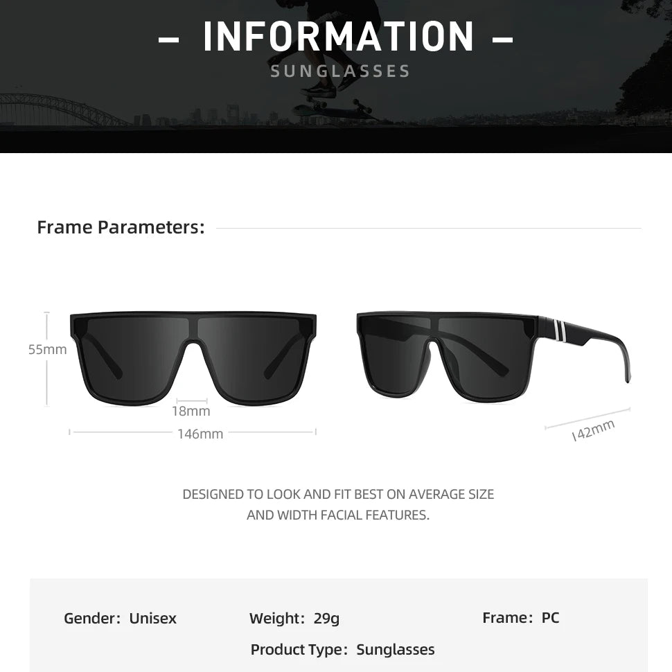 2024 brandneue Angels onnen brille Männer Frauen quadratische Brille Outdoor-Sport brillen Fahr schirme männliche Sonnenbrille
