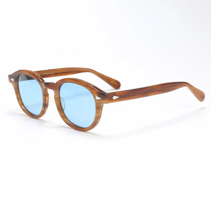 Lemtosh Sonnenbrille Mann Johnny Depp Polarisierte Sonnenbrille Frau Luxus Marke Vintage Acetat Rahmen Fahrer Schatten
