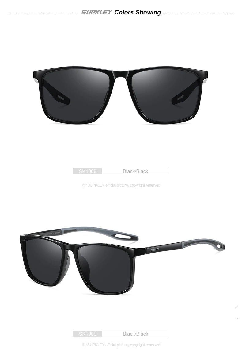 Supkley sport sonnenbrille für männer frauen bequeme leichte polarisierte sonnenbrille uv400 brillen zubehör beste geschenk wahl