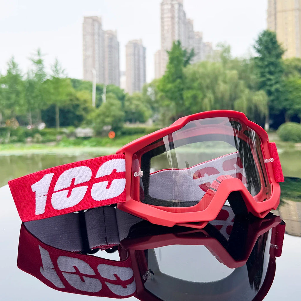 Neue Motorrad Brille Motocross Sicherheit HD Linsen Brille Dirt Bike ATV Ski MTB Brille MOTO Outdoor Radfahren Sonnenbrille