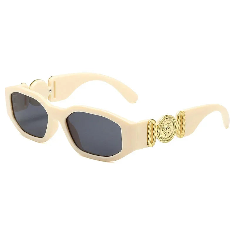 Neue Retro Unregelmäßige Quadratische Sonnenbrille für Frauen Männer Mode Designer Kleine Rahmen Sonnenbrille Trend Produkt Shades UV400