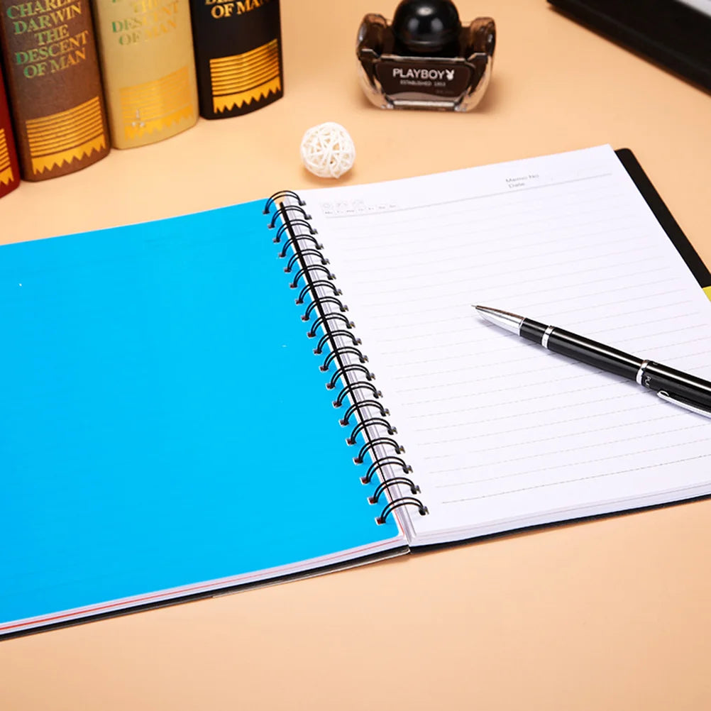 Spirale Notebooks Bunte Notebook Notebooks Schule Binder Notebook A5 Bindemittel Teiler Notizen Tragbare Notizblock Memo Notebook