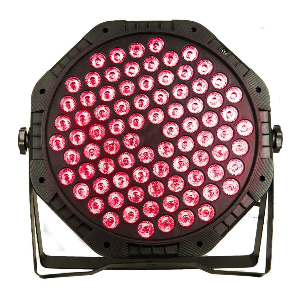 Neue 80 W Upgrade 54 Par Licht LED Bühne Party Lichter flache Par Strobe Dmx512 Steuerung RGB 3In1 Farben für DJ Disco Hochzeit Weihnachten