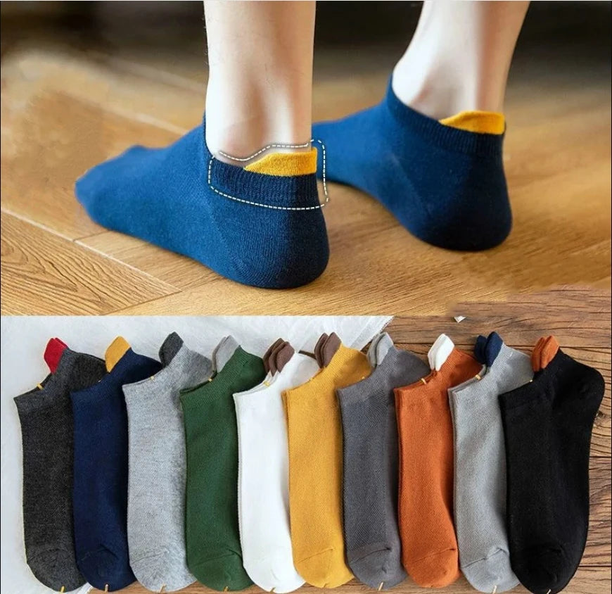 5Pairs Atmungsaktive Baumwolle Sport Strümpfe Männer Bambus Faser Herbst und Winter Männer Socken Schweiß Absorption Deodorant Business Sox